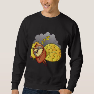 Schlafen wie ein schlechter Staat Schlafen Sweatshirt