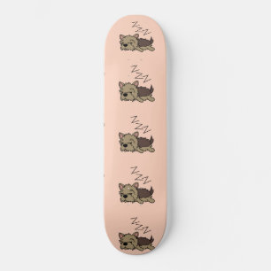 Schlafen Yorkshire Terrier Dog Lover ZZZZ Hausbesi Skateboard