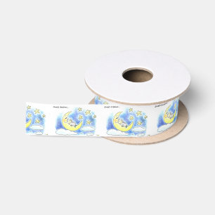 Schlafenbaby-Babydusche der süßen Träume niedli Satinband