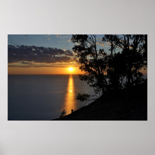 SCHLAFENbärn-SONNENUNTERGANG Poster