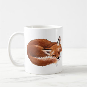 Schlafende Fox-Tasse Kaffeetasse