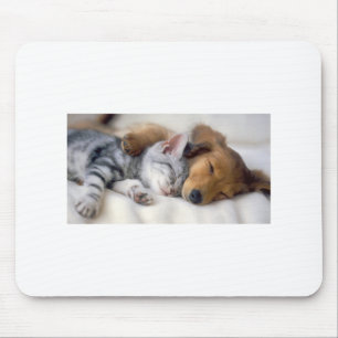 Schlafende Freunde Mousepad