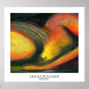 "Schlafende Göttin " Poster