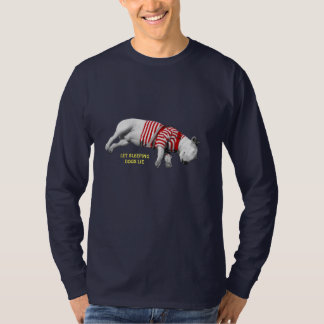 SCHLAFENDE HUNDE Männerhemd T-Shirt