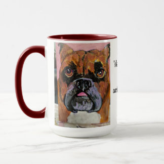"Schlafende Hunde soll man nicht wecken.." Tasse