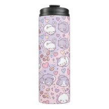 Schlafende Katzen Kawaii Thermobecher