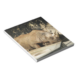 Schlafende Rhino Notizblock