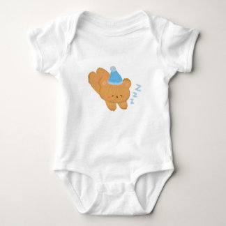 Schlafender Bär Baby Body Strampler