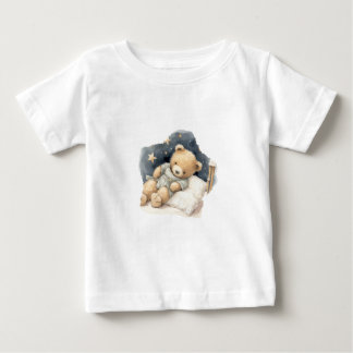 Schlafender Bär Baby T-shirt