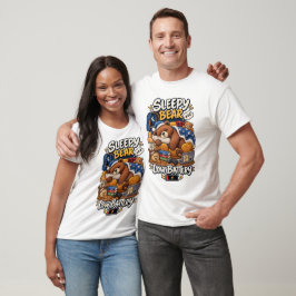 Schlafender Bär Nickerchen im Gange Cozy Bär Humor T-Shirt