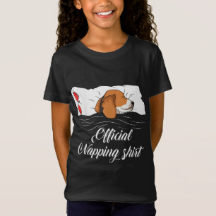 Schlafender Beagle Pajamas Dog Lover Geschenk Offi T-Shirt