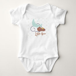Schlafender kleiner Bär auf dem Cloud Kid T - Shir Baby Strampler
