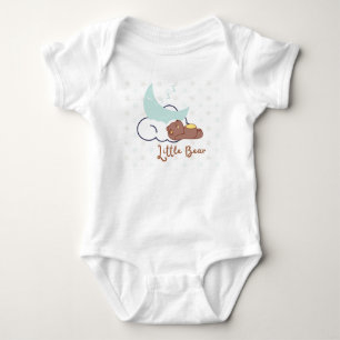 Schlafender kleiner Bär auf der Wolke Kid T-Shirt Baby Strampler