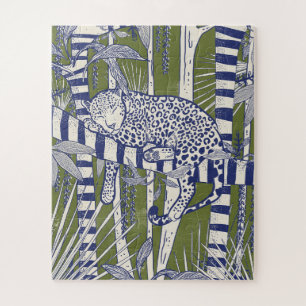 Schlafender Leopard