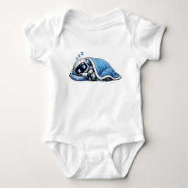 schlafender Roboter Baby Strampler