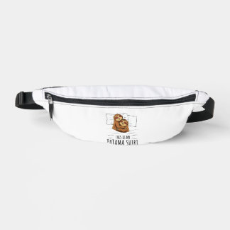 Schlafendes Faultier Liebhaber Pyjama T-Shirt Bauchtasche