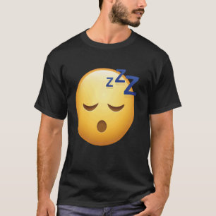 Schlafendes Gesicht u2013 Fangen Zu2019s im Stil T-Shirt