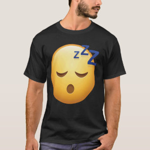 Schlafendes Gesicht u2013 Fangen Zu2019s im Stil T-Shirt