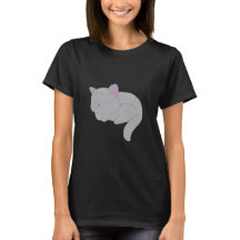 Schlafendes graues Kätzchen T-Shirt