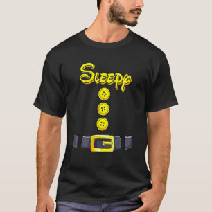 Schlafendes Halloween-Zwergen-Kostüm Farb-Matching T-Shirt