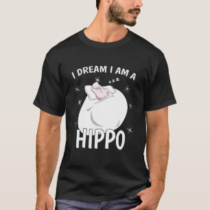 Schlafendes Pj Schlafanzug Oberteil Ich träume ich T-Shirt