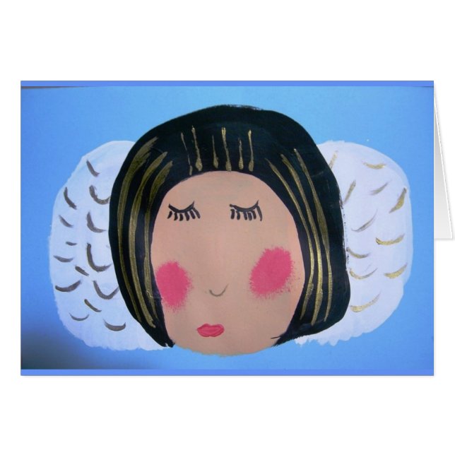 Schlafenengel im Himmel (Vorderseite (Horizontal))