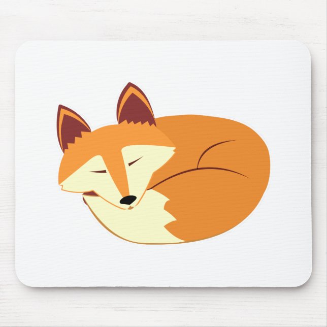 SchlafenFox Mousepad (Vorne)