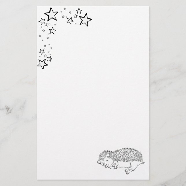 SchlafenIgels-Papier Briefpapier (Vorderseite)
