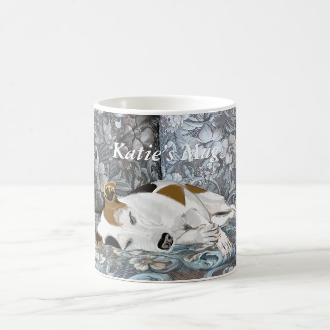 SchlafenJack Russell Kaffeetasse (Mittel)
