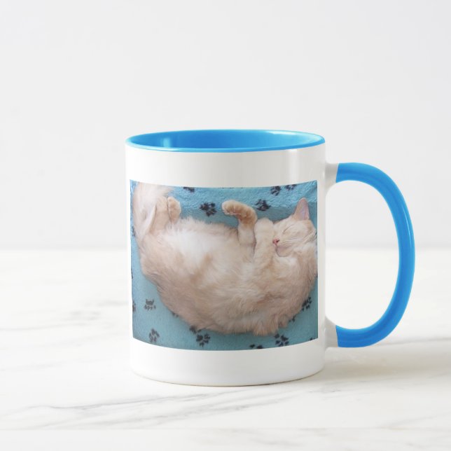 Schlafenkätzchen Tasse (Rechts)
