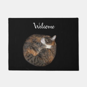 SchlafenMiezekatze Fußmatte