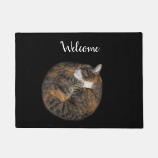 SchlafenMiezekatze Fußmatte