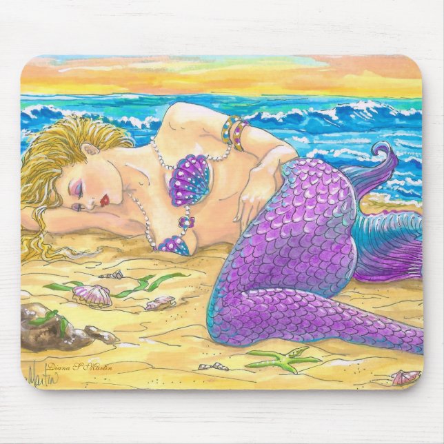 SCHLAFENsirene Mousepad (Vorne)