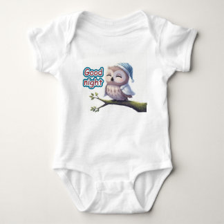 Schlafenszeit Baby-Body Baby Strampler