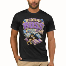 Schlafenszeit Boss Lustiges Schlaf-Shirt