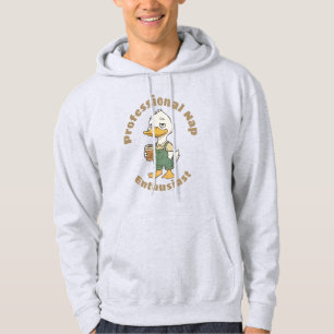 Schlafente Ente – Professioneller Nickerchen-Enthu Hoodie