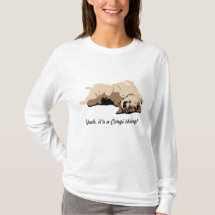 Schlafenwaliser Corgi T-Shirt