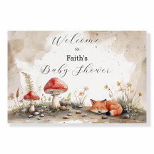 Schlaffox Babydusche Begrüßungszeichen