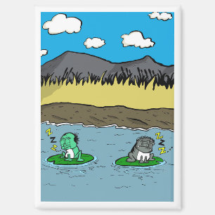 Schlaffrosche Magnet