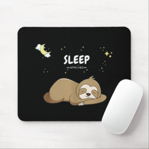 Schlafgeprüfter Faultier - Schlafkleidung - Schlaf Mousepad