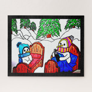 SCHLAFGESCHICHTE DES SCHNEEMANNES