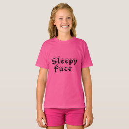 Schlafgesicht: T - Shirt von Jungen