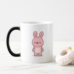 Schlafhasen Minimal Kawaii Stil Verwandlungstasse