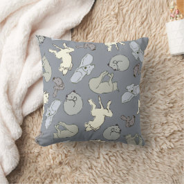 Schlafhundedesign auf den Kopfkissen Kissen