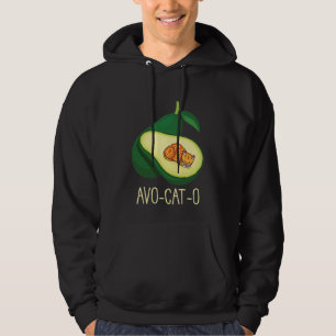Schlafkatze Avocado Niedliches Gemüsepflanzchen P Hoodie