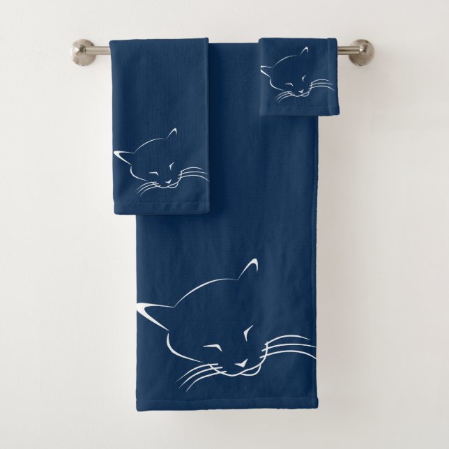 Schlafkatze Badhandtuch Set (Insitu)