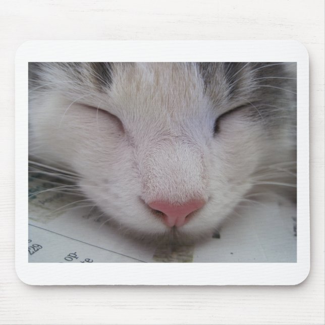Schlafkatze Mousepad (Vorne)