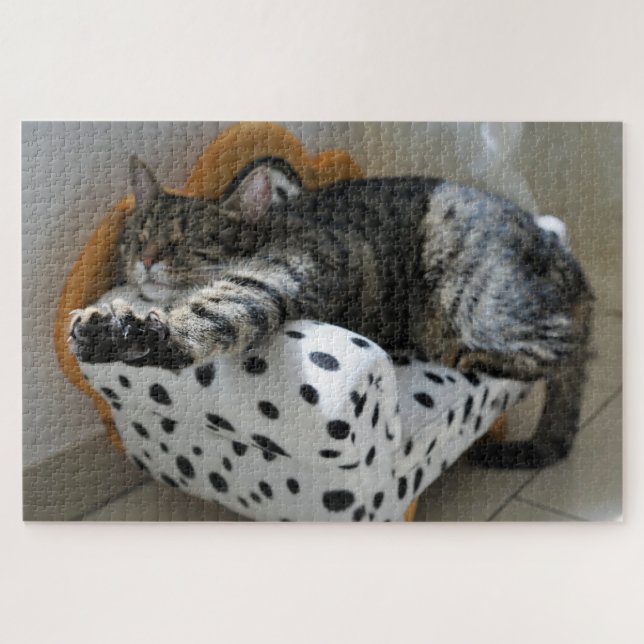 Schlafkatzenpuzzle (Horizontal)