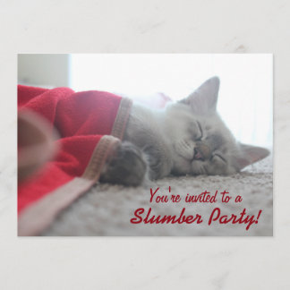 Schlafkite Schlummerschlummer Party Einladung