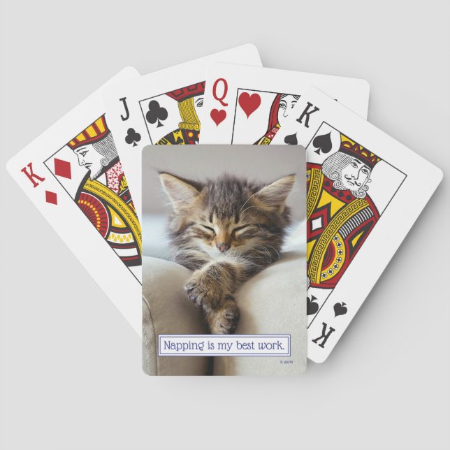 Schlafkitte Spielkarten (Rückseite)